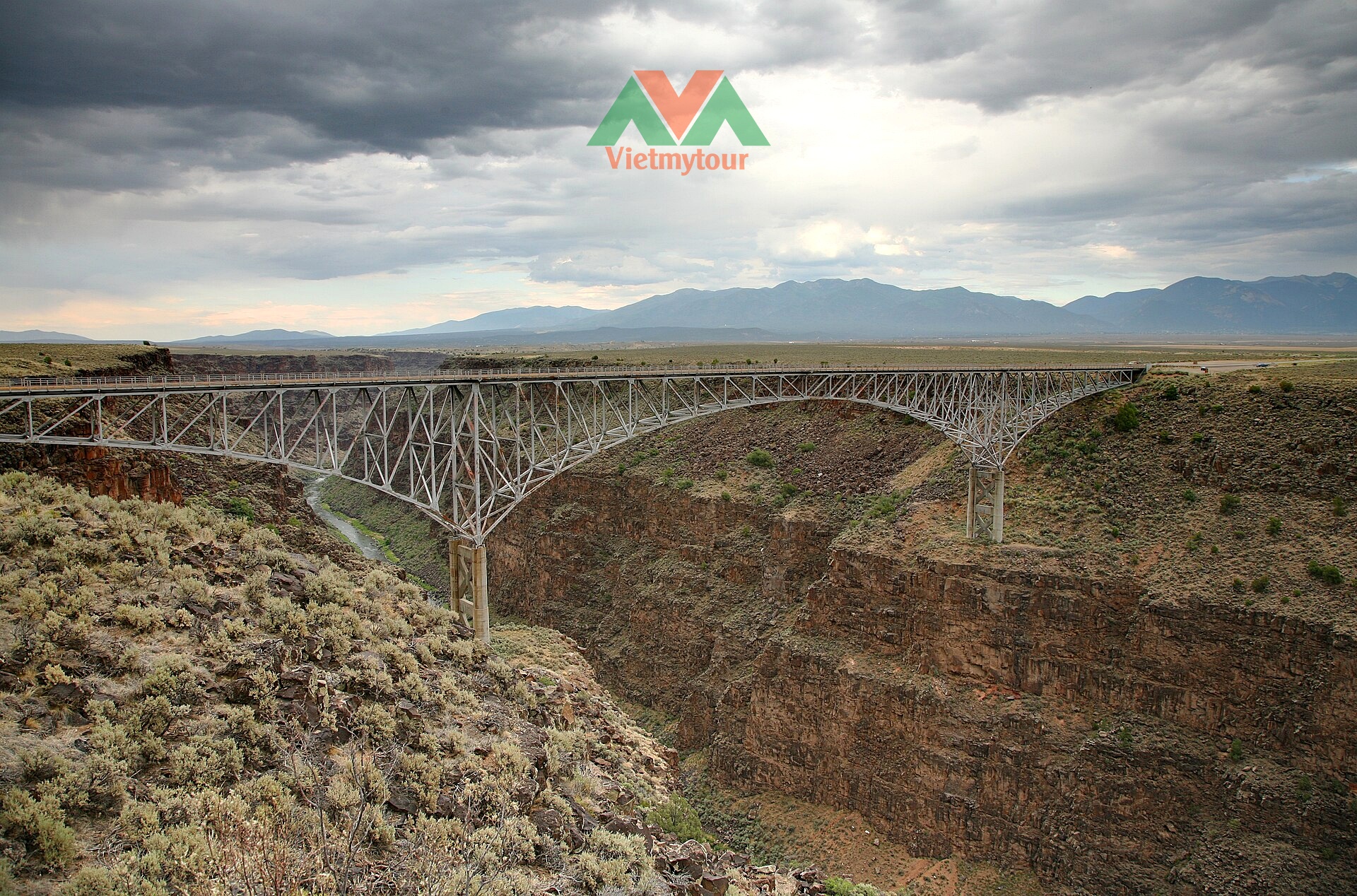 Cầu Rio Grande Gorge Bridge Taos New Mexico