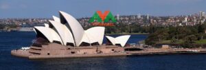 Biểu tượng Sydney Opera House Úc dịch vụ xin visa Úc Vietmytour