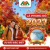 Tour Du Lịch Canada Mùa Thu Lá Phong Đỏ Trọn Gói Giá Rẻ - Vietmytour (Ảnh minh họa từ AI)