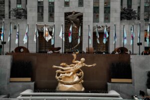 Trung tam thuong mai Rockefeller Center Manhattan New York