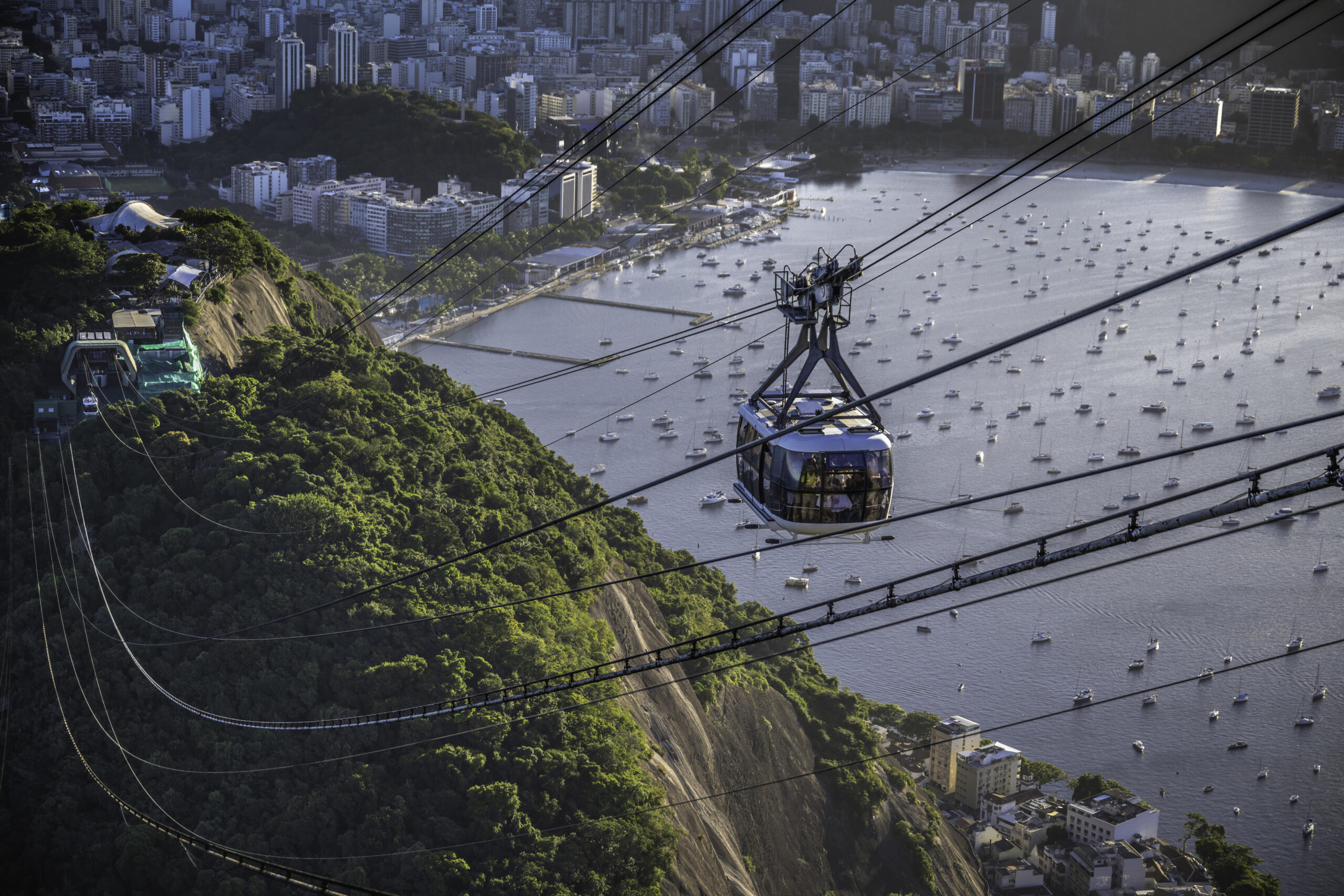 Nui Sugarloaf Mountain va bien Copacabana Rio de Janeiro Brazil