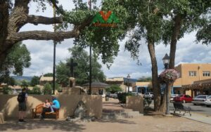 Taos Plaza trung tâm mua sắm và nghệ thuật New Mexico