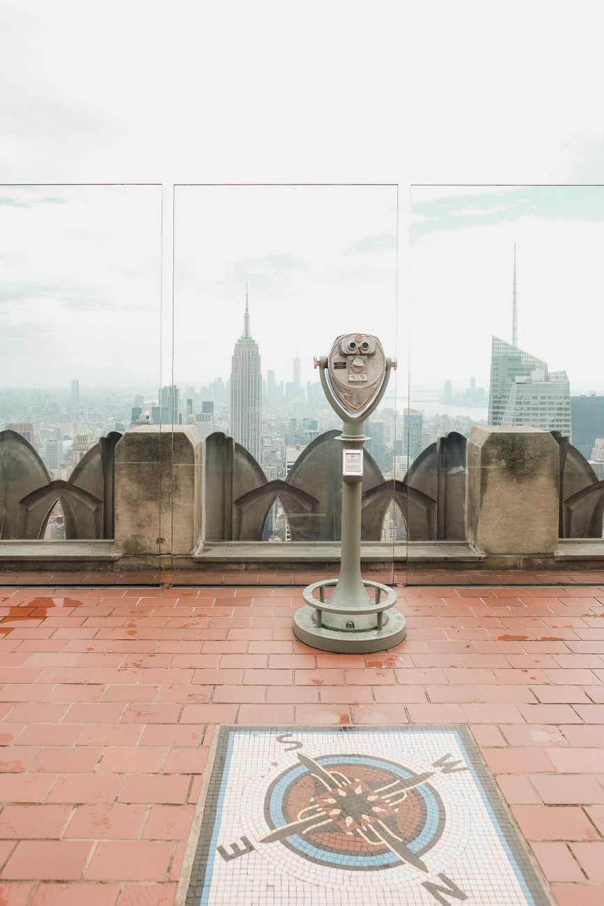 Dai quan sat Top of the Rock ngam thanh pho New York