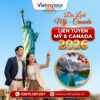 Tour Du Lịch Liên Tuyến Mỹ Canada 2026 trọn gói giá tốt - Vietmytour (Ảnh minh họa từ AI)